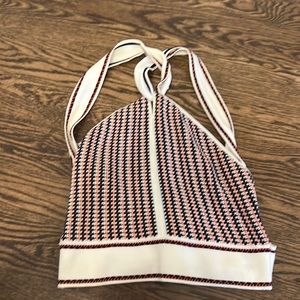 Club Monaco Halter Crop Top ( Size S)